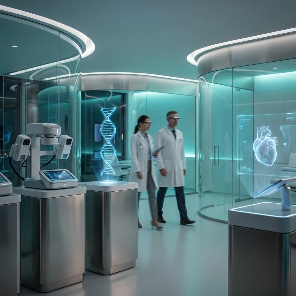 Futuristic Medical Background